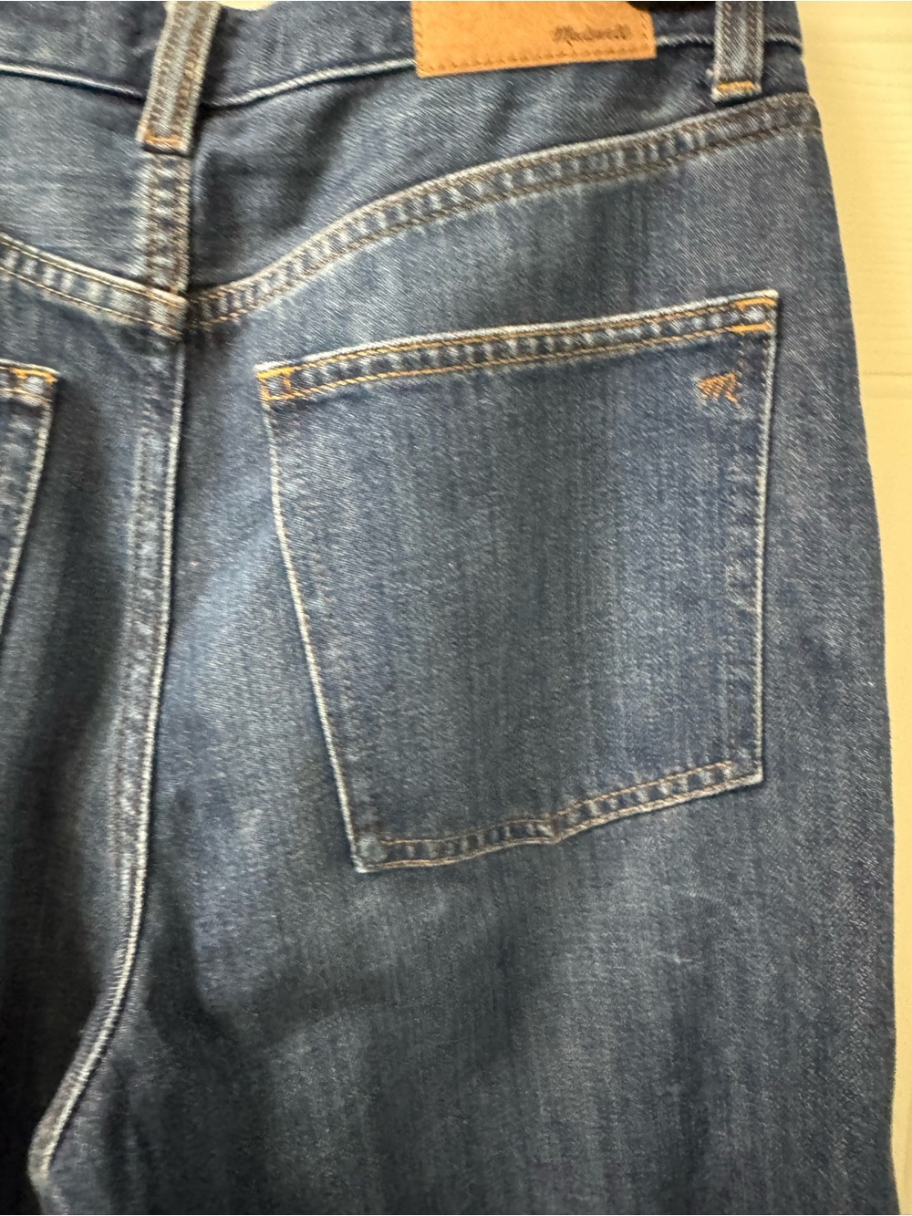 Madewell Wide-Leg High-Rise Jeans in Dark Indigo - Picture 7 of 13